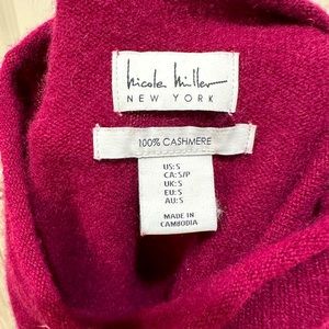 Nicole Miller cashmere sweater